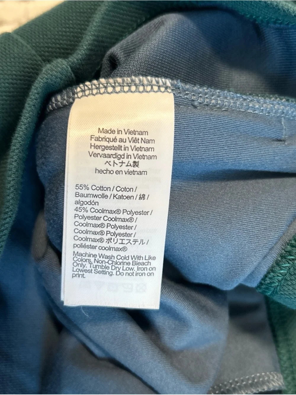 J Crew Performance Coolmax Quarterzip Pullover Men's Large Forest Green